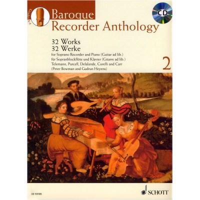 Schott Baroque Recorder Anthology 2