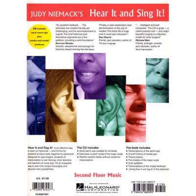 Hal Leonard Hear It And Sing It! Jazz