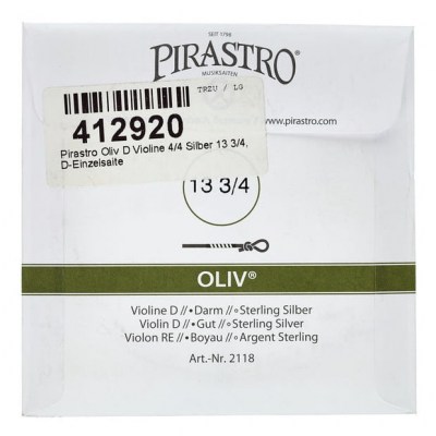 Pirastro Oliv D Violin 4/4 Sl 13 3/4