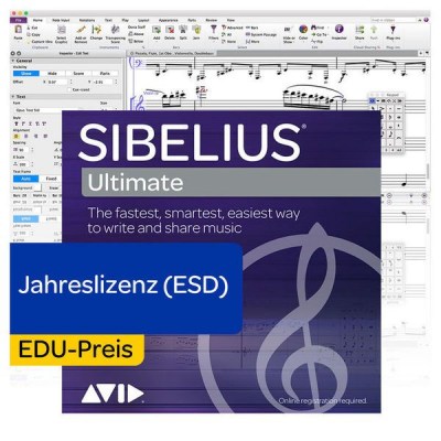 Avid Sibelius Ultimate EDU 1Y Subs.