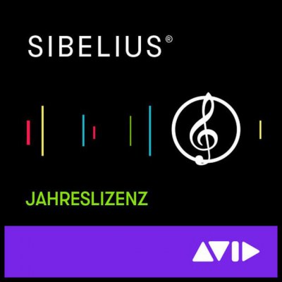 Avid Sibelius 1Y Subscription