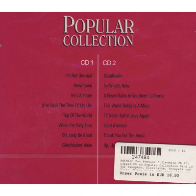 Edition Dux Popular Collection CD 10 CD
