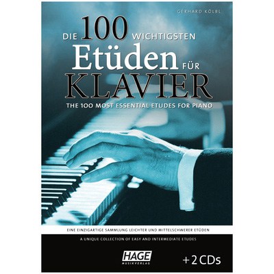 Hage Musikverlag 100 Etudes Piano