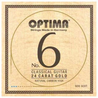Optima No.6 Gold Strings Carbon High
