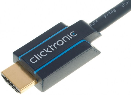 Clicktronic HDMI Casual Cable 1m