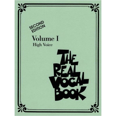 Hal Leonard Real Vocal Book (High) Vol.1