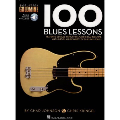 Hal Leonard Bass Lesson Goldmine:100 Blues